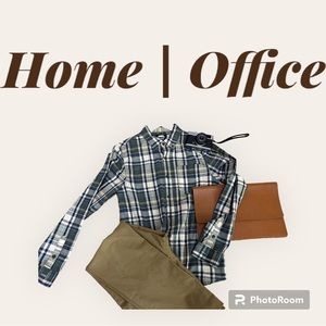 Men’s Roots plaid shirt